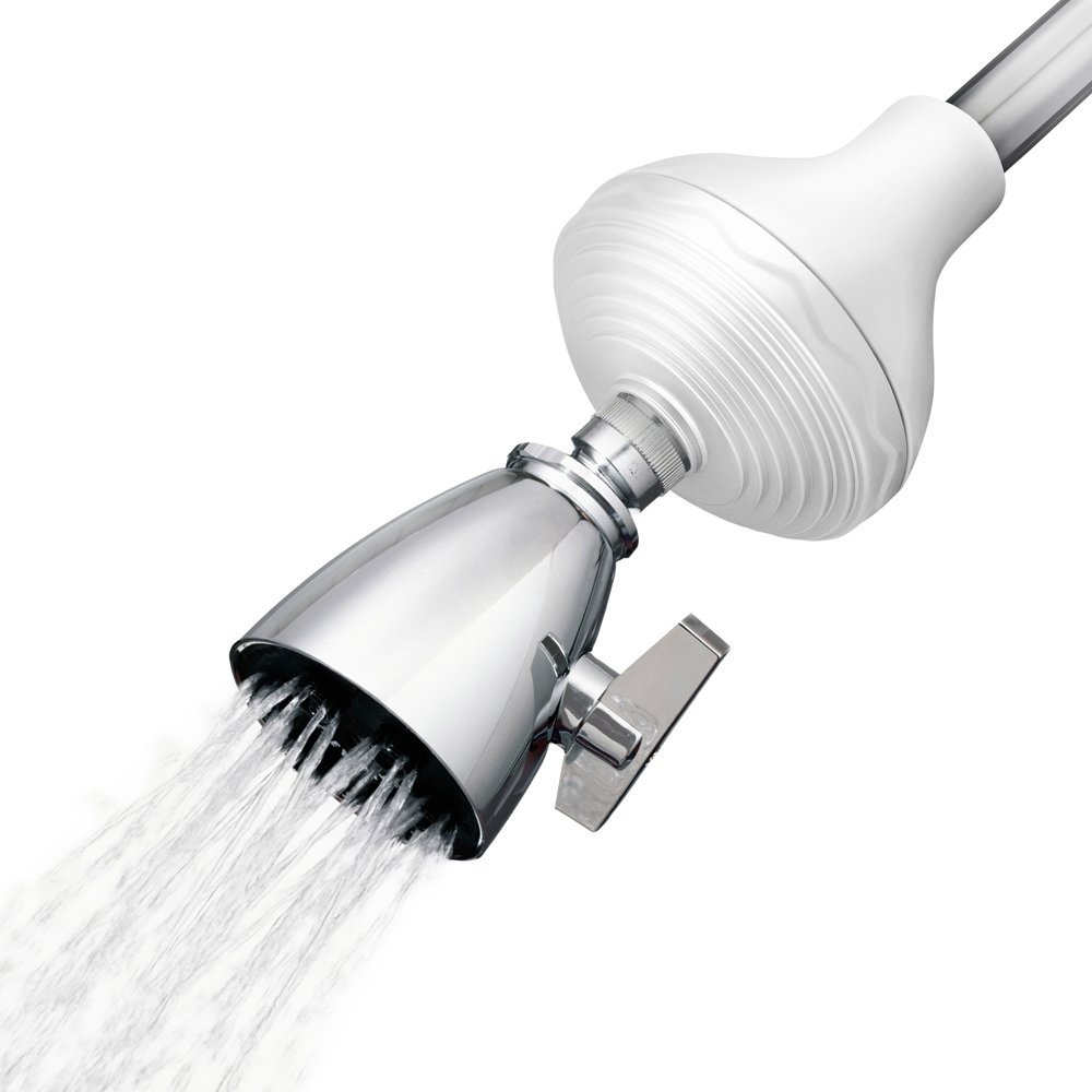 Cedar & Citrus CC22000002 Inline SPA Showerhead Filter & Water Softener