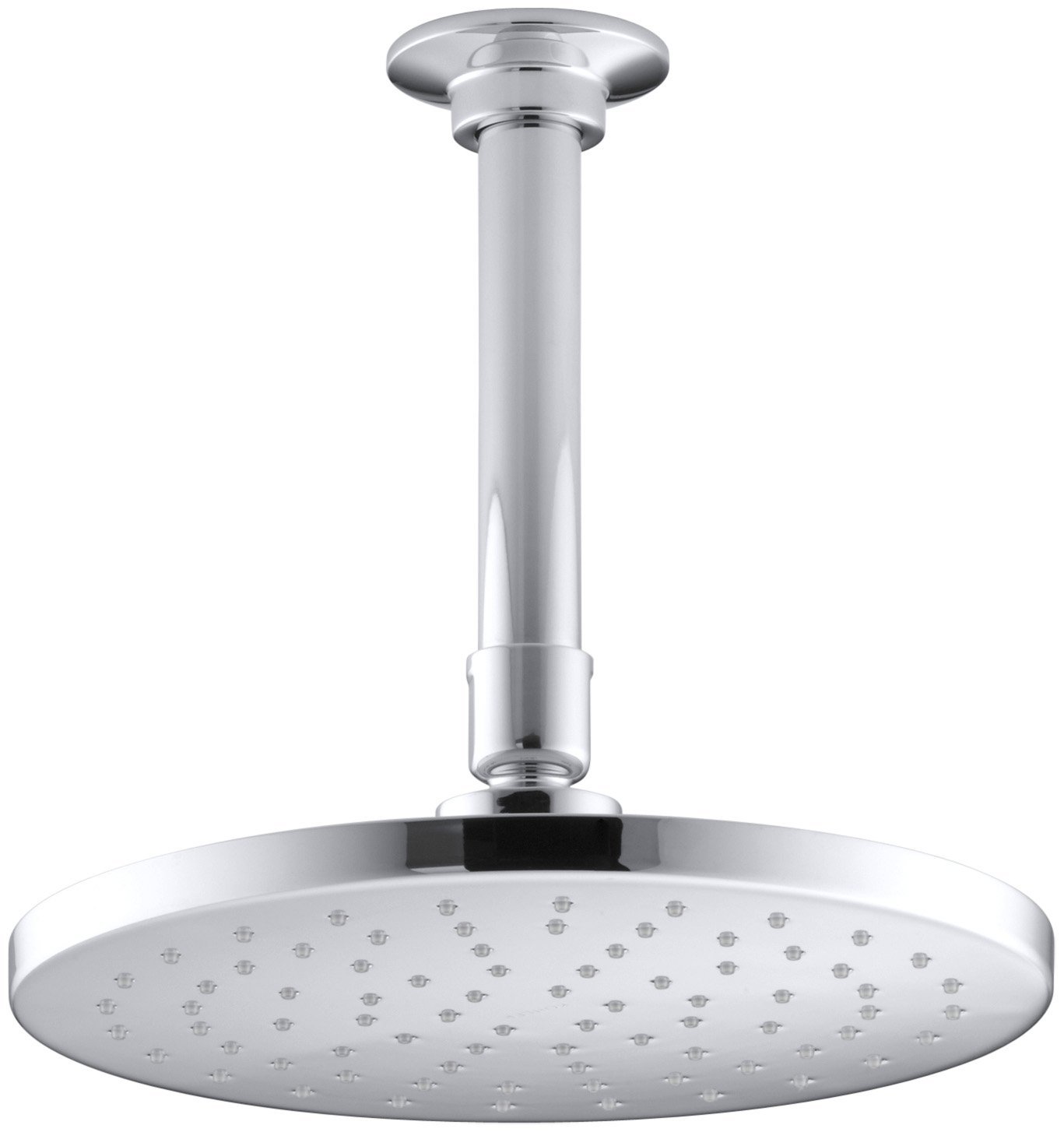 KOHLER K-13688-CP 8-Inch Contemporary Round Rain Showerhead