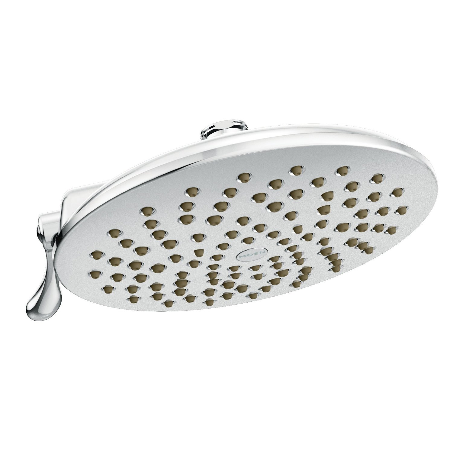 Moen S6320 Velocity 8 Two-Function Rainshower Showerhead with Immersion Technology at 2.5 GPM Flow Rate