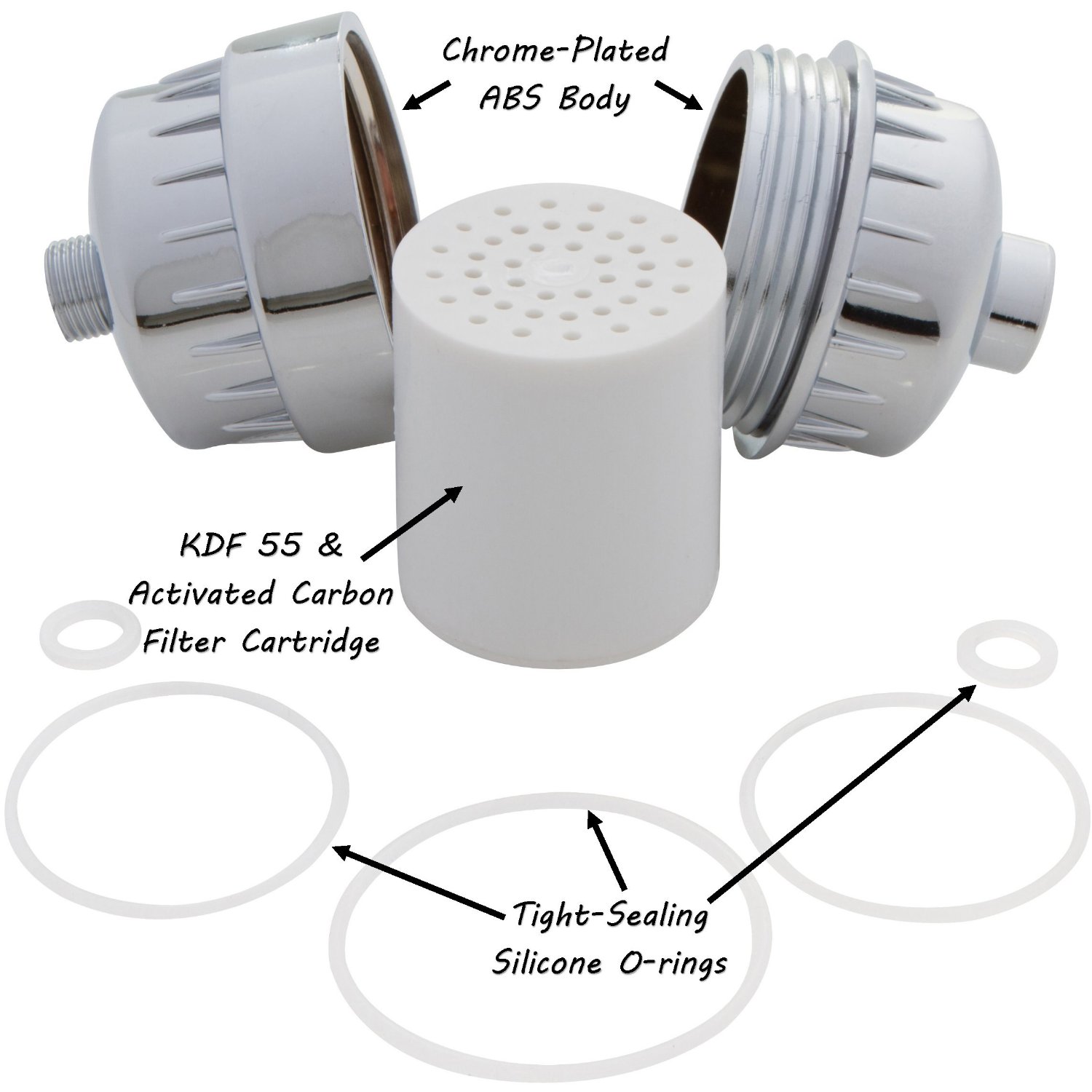 Aqua Elegante High Output Luxury Shower Filter