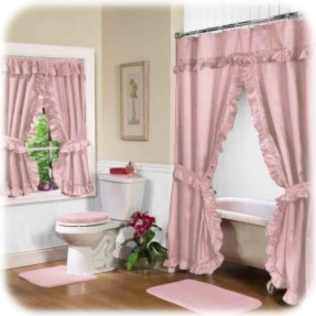 bathroom-pink-double-swag-shower-curtain-with-valance-fabric-shower-curtains-with-valance-for-beautiful-bathrooms