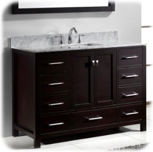 Caroline Vanity from Virtu USA