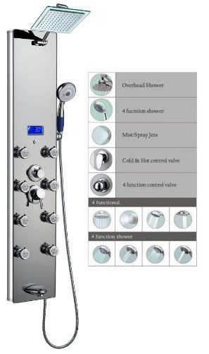 SPA392M Shower Panel from Blue Ocean