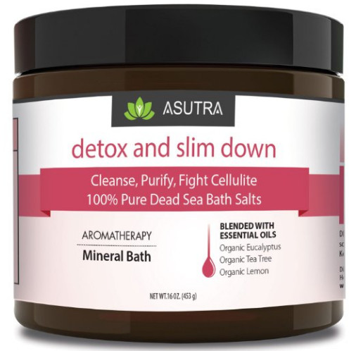 Detox & Slim Down Dead Sea Bath Salts from ASUTRA