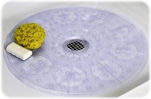 Essential Round Shower Mat from SlipX Solutions