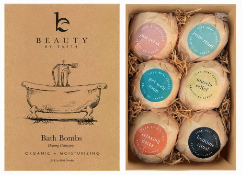 Bath Bombs Gift Set from Beauty by Earth