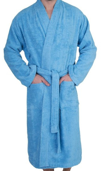Men’s Turkish Cotton Bathrobe from TowelSelections