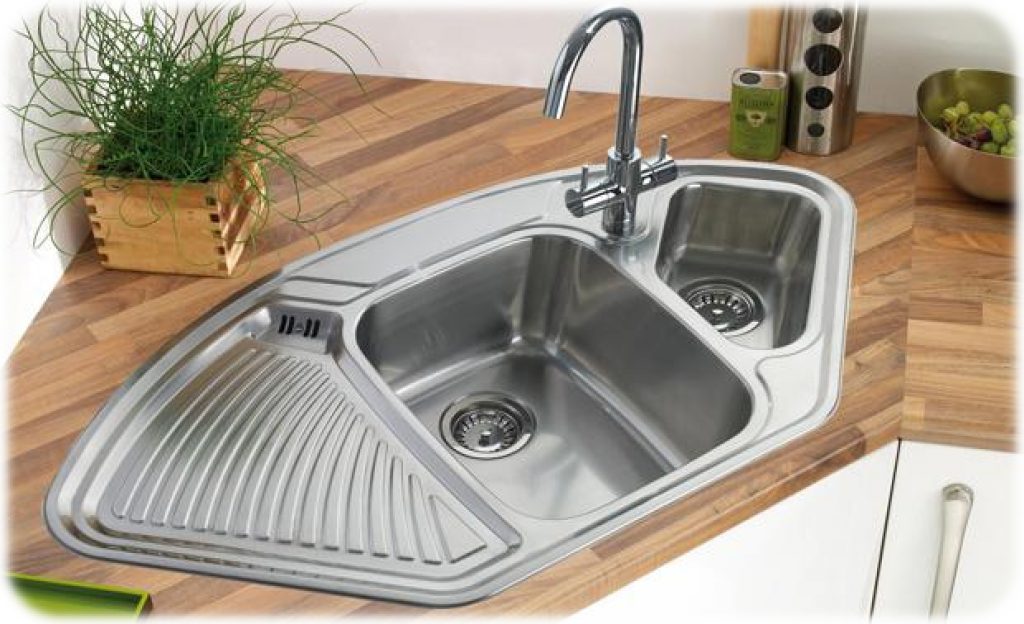 Undermount-Corner-Kitchen-Sinks