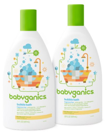 Baby Bubble Bath from Babyganics