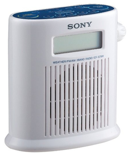 ICFS79W Shower Radio from Sony