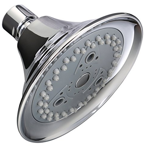 Vintage Wall-Mount 4-Function Rainfall Fixed Shower Head