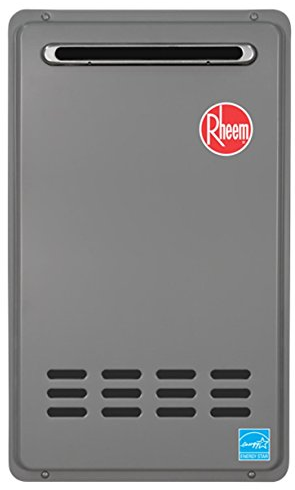 Outdoor Tankless Propane Water Heater from Rheem