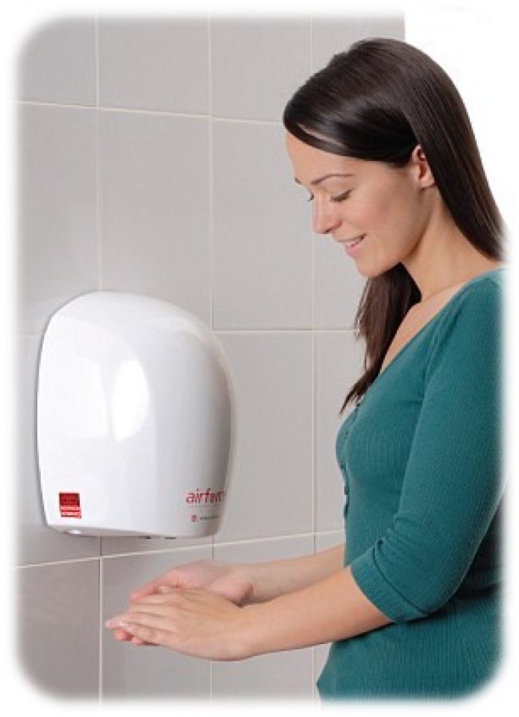 Best Bathroom Hand Dryer HighSpeed, Automatic, Low Energy