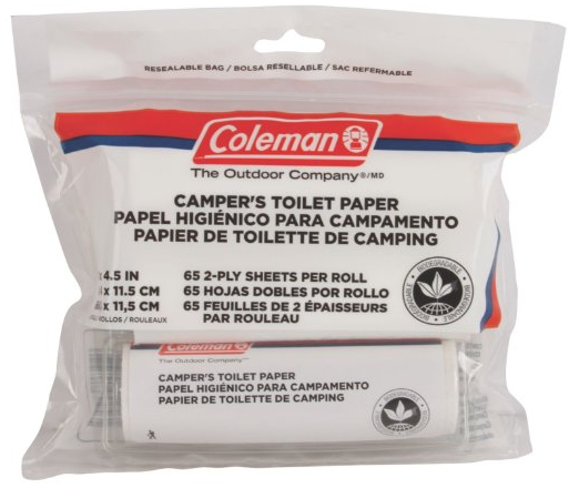 Camper’s Toile Paper from Coleman
