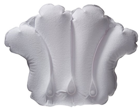 Inflatable Bath Pillow from Terry Cloth