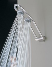 GROHE 27 007 000 Free-hander Dual Head Shower System