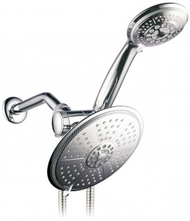 HOTEL SPA ULTRA-LUXURY 30-SETTING 3-WAY HANDHELD / RAINFALL SHOWER COMBO